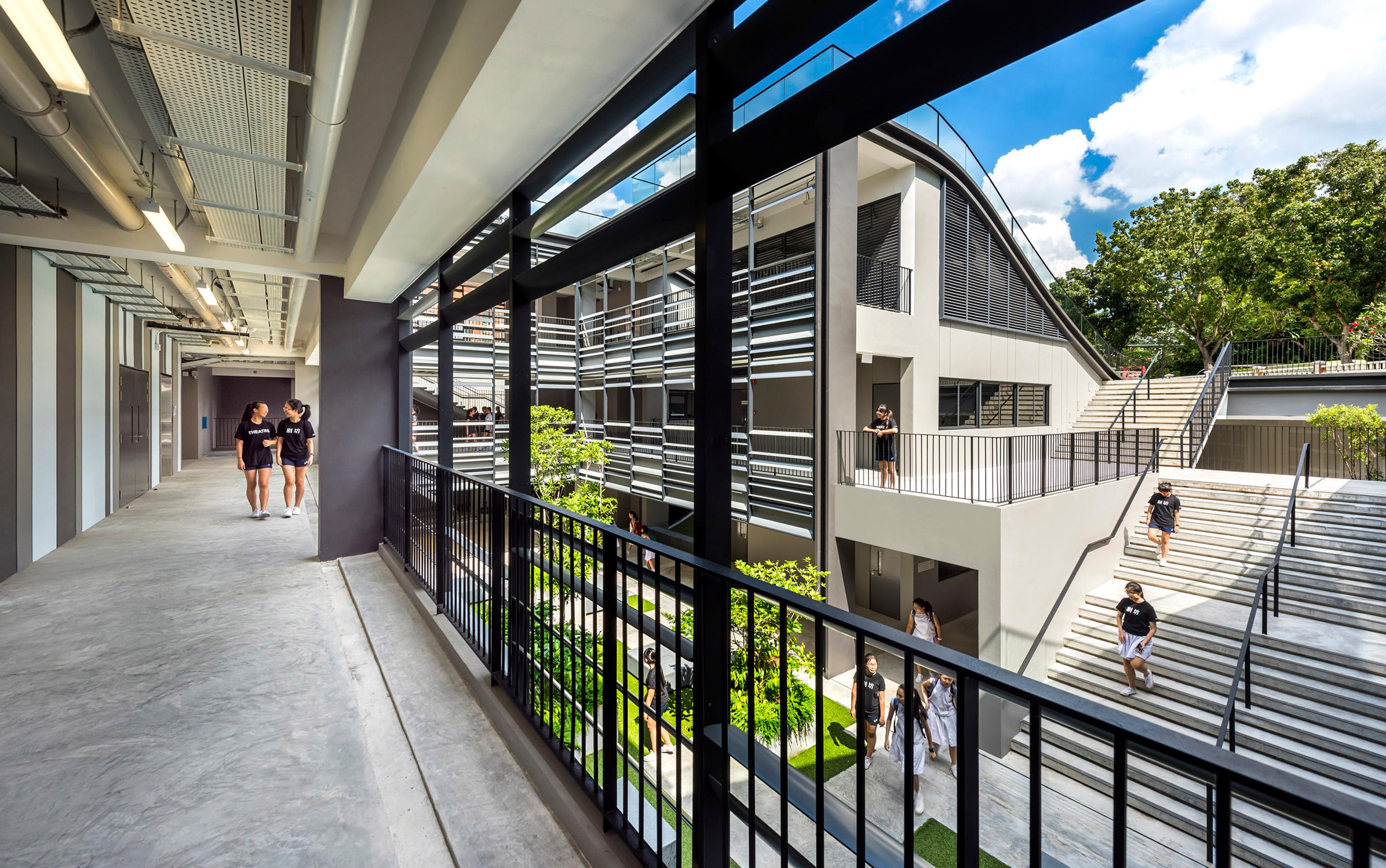 Corridors, Classrooms and Theatre